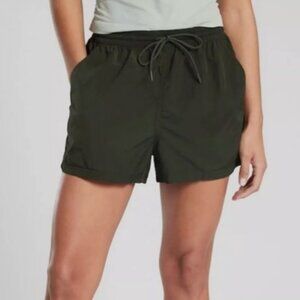Athleta Green Olive Expedition Shorts